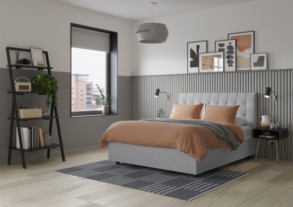 lizzy ottoman upholstered bed frame