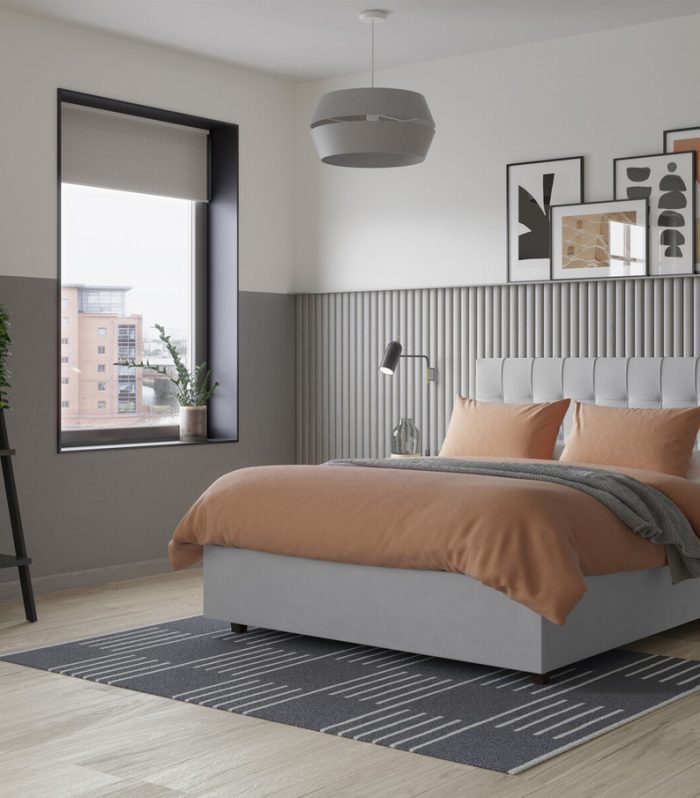 lizzy ottoman upholstered bed frame