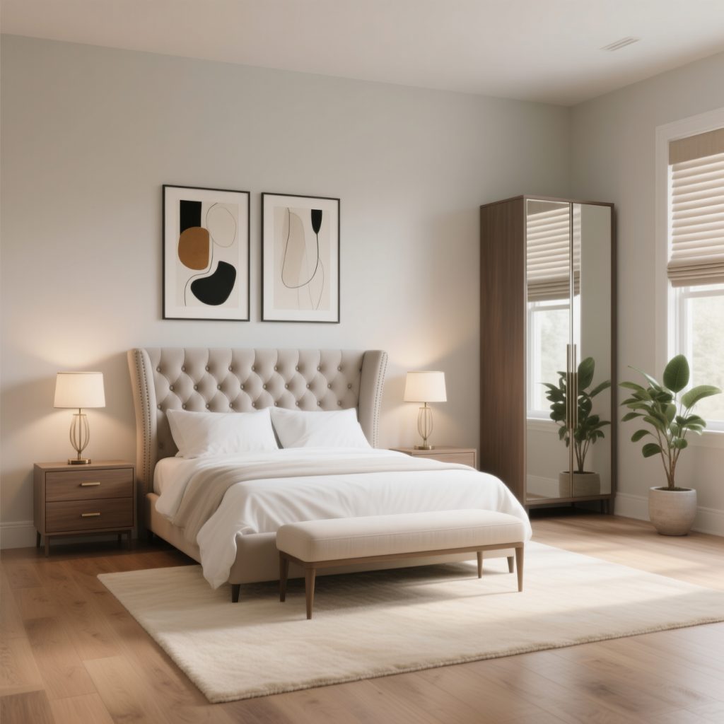 top queen size bed with built-in storage