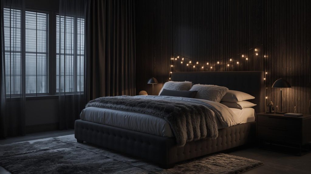 a luxurious best upholstered ottoman bed for couples