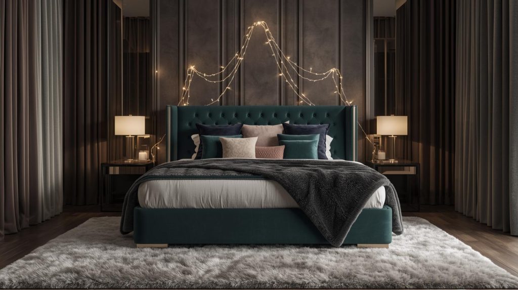 buy best queen size bed with soft-close storage