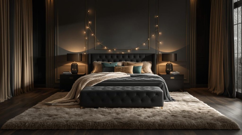 stylish best queen size bed with soft-close storage