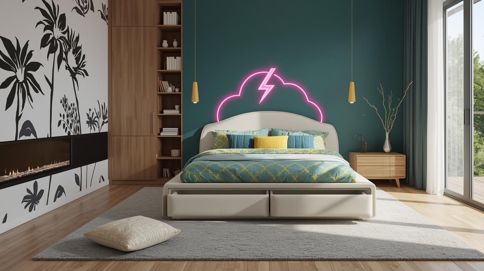 best double bed storage trends