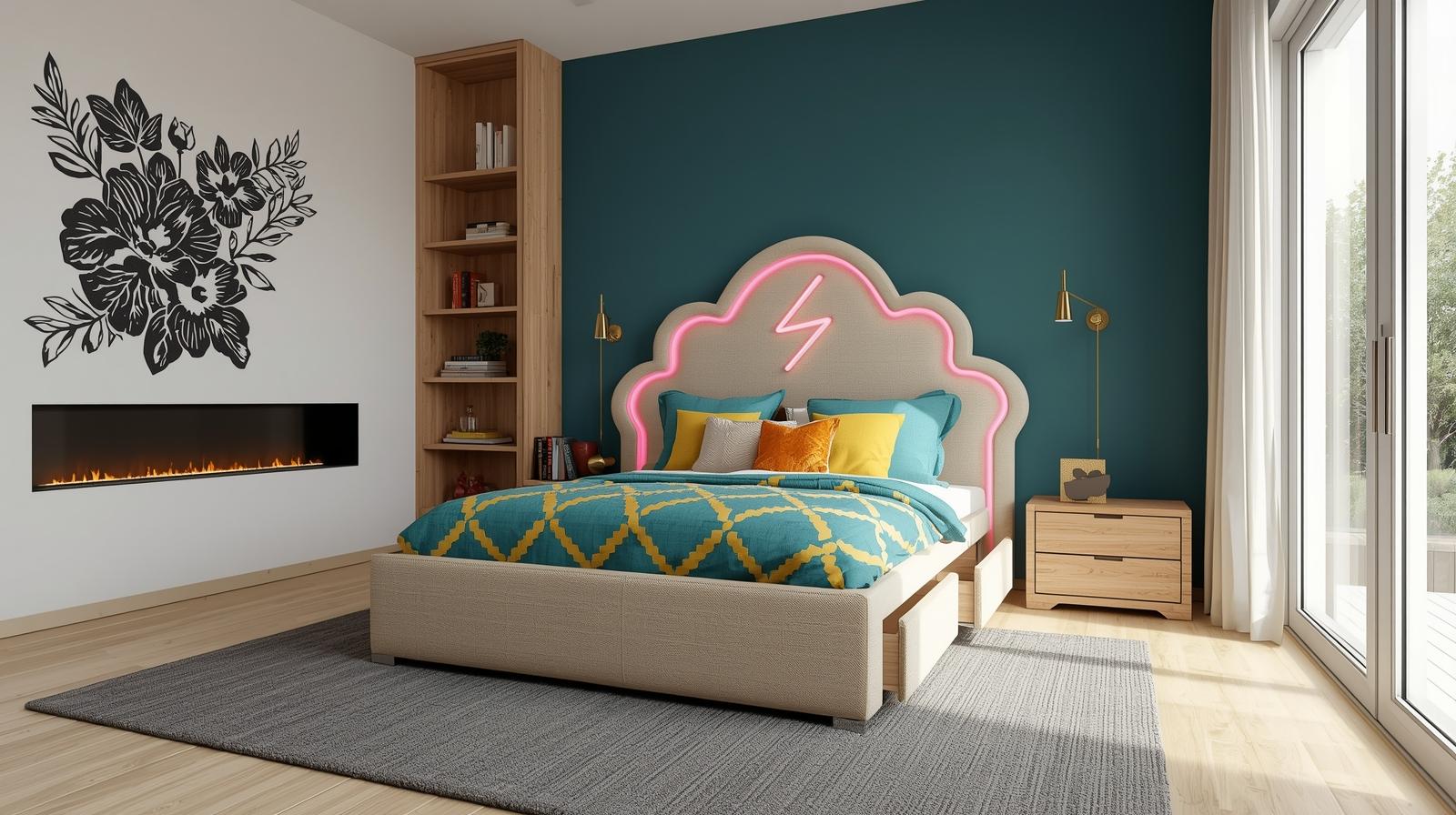 buy queen size bed storage for teen rooms