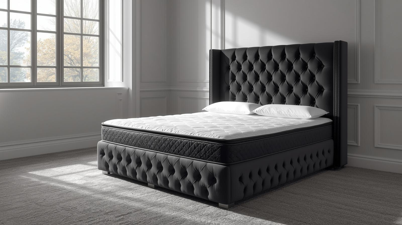 luxurious double bed storage customization options