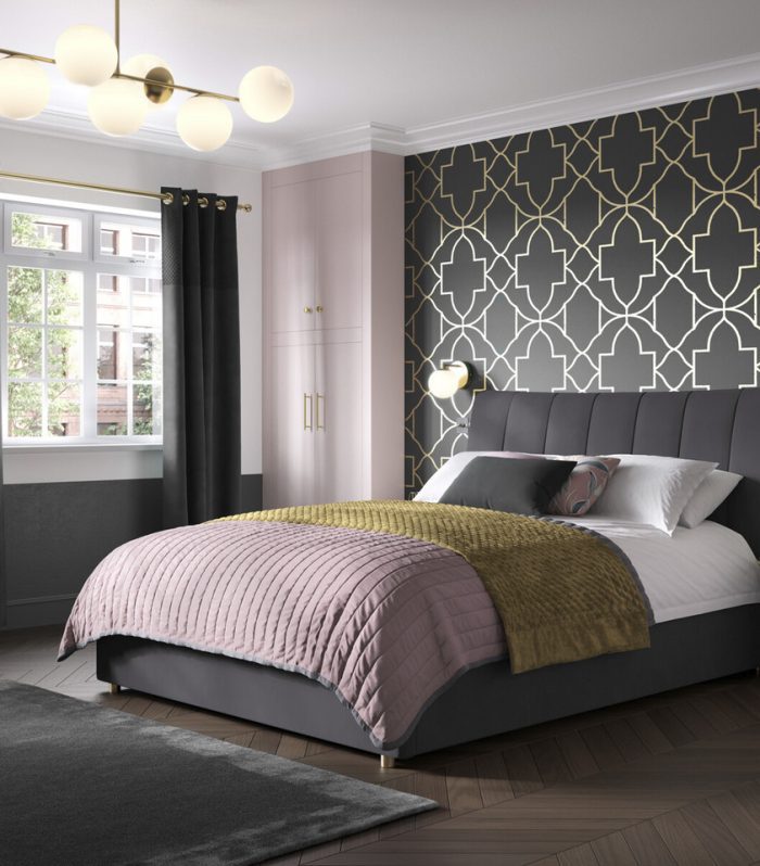 isla upholstered ottoman bed frame