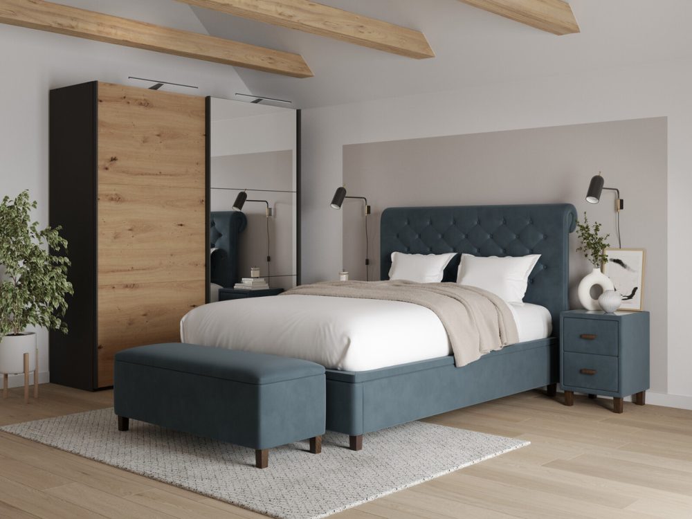 leah snooze ottoman bed frame