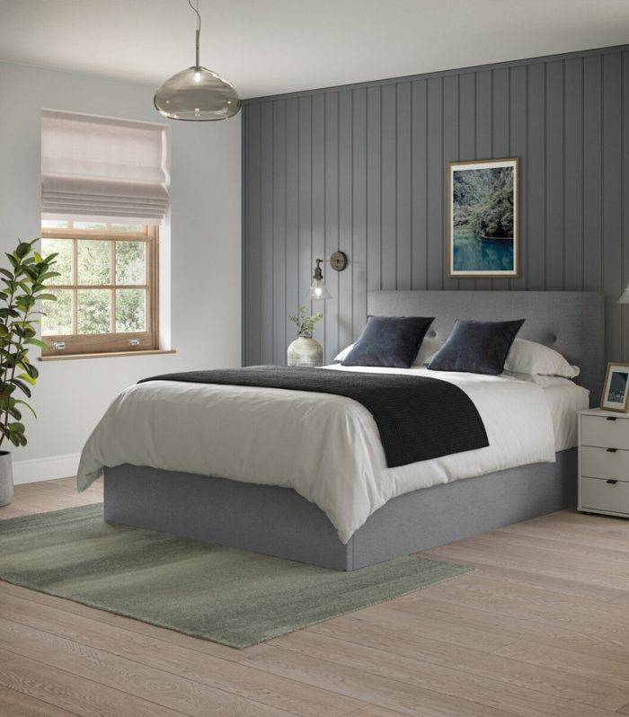 luka ottoman upholstered bed frame