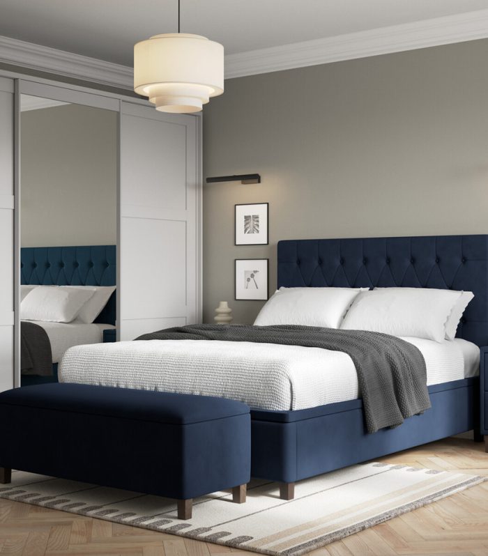 lunar ottoman bed frame