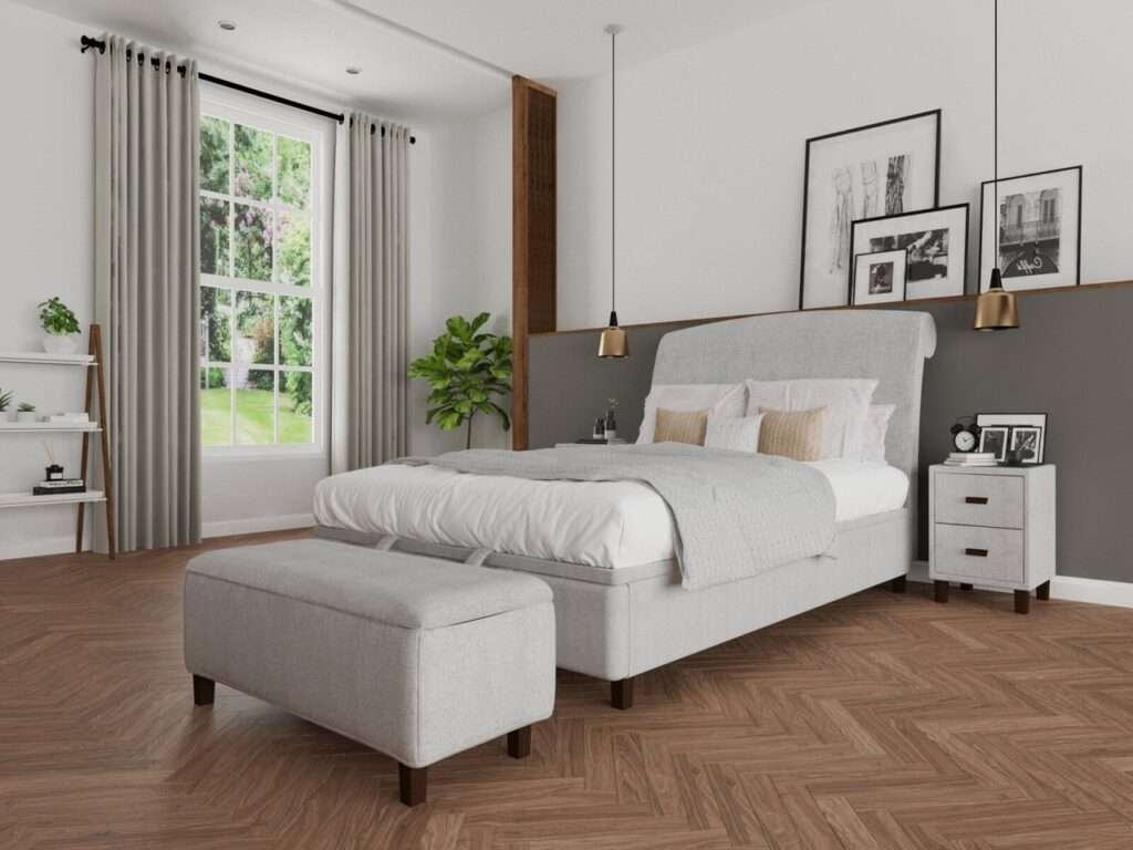 buy cheap queen size ottoman bed online